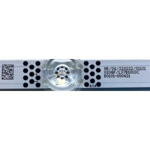 LED PARA TV TCL ORIGINAL 1 PIEZA / NUMERO DE PARTE 43HR330M18A0 / B0101-000421 / 43HR330M18A0 V2 / 43HR330M18A0 V4 / HR/04/220222/01101 / 02U6F / LS7B10U3C / PANEL LVU430NDEL MS9W49 / MODELOS 43S455 / 43P637